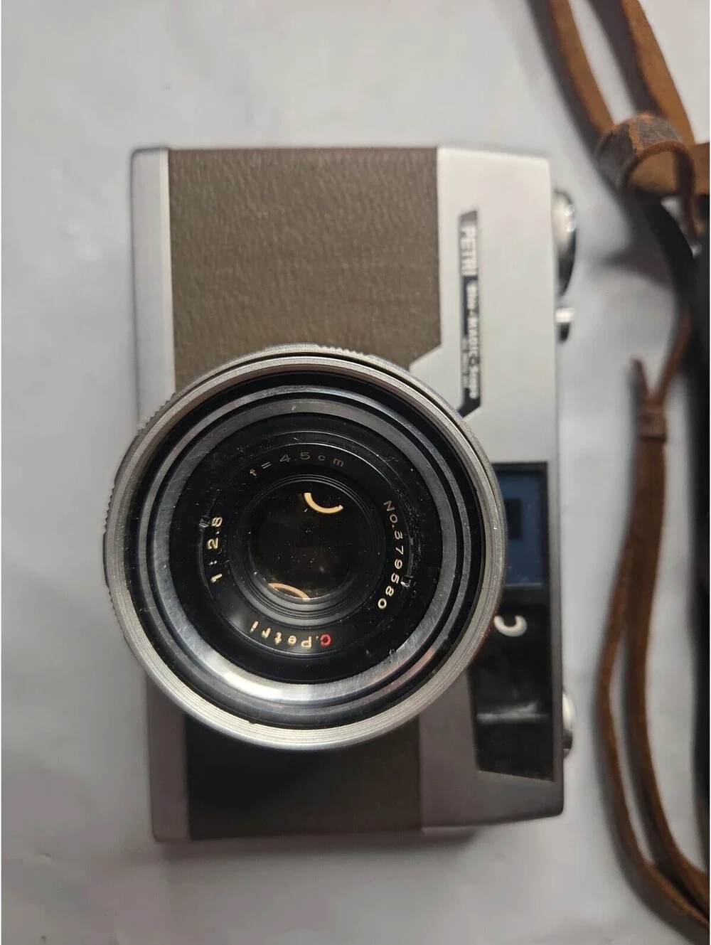 PETRI V Blue-MAGIC-Scope 35mm FILM Camera Vintage RARE MODEL